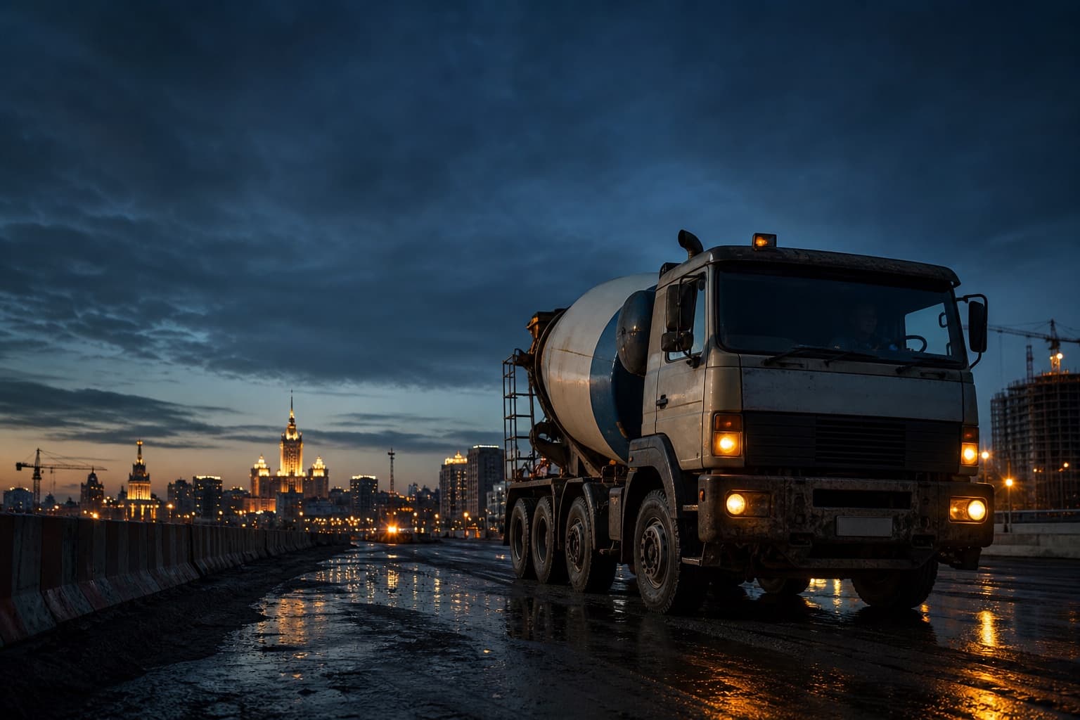 Пропуск на Бетоносмеситель в Москву