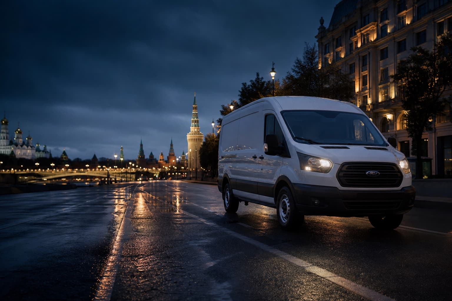 Пропуск на Ford Transit в Москву