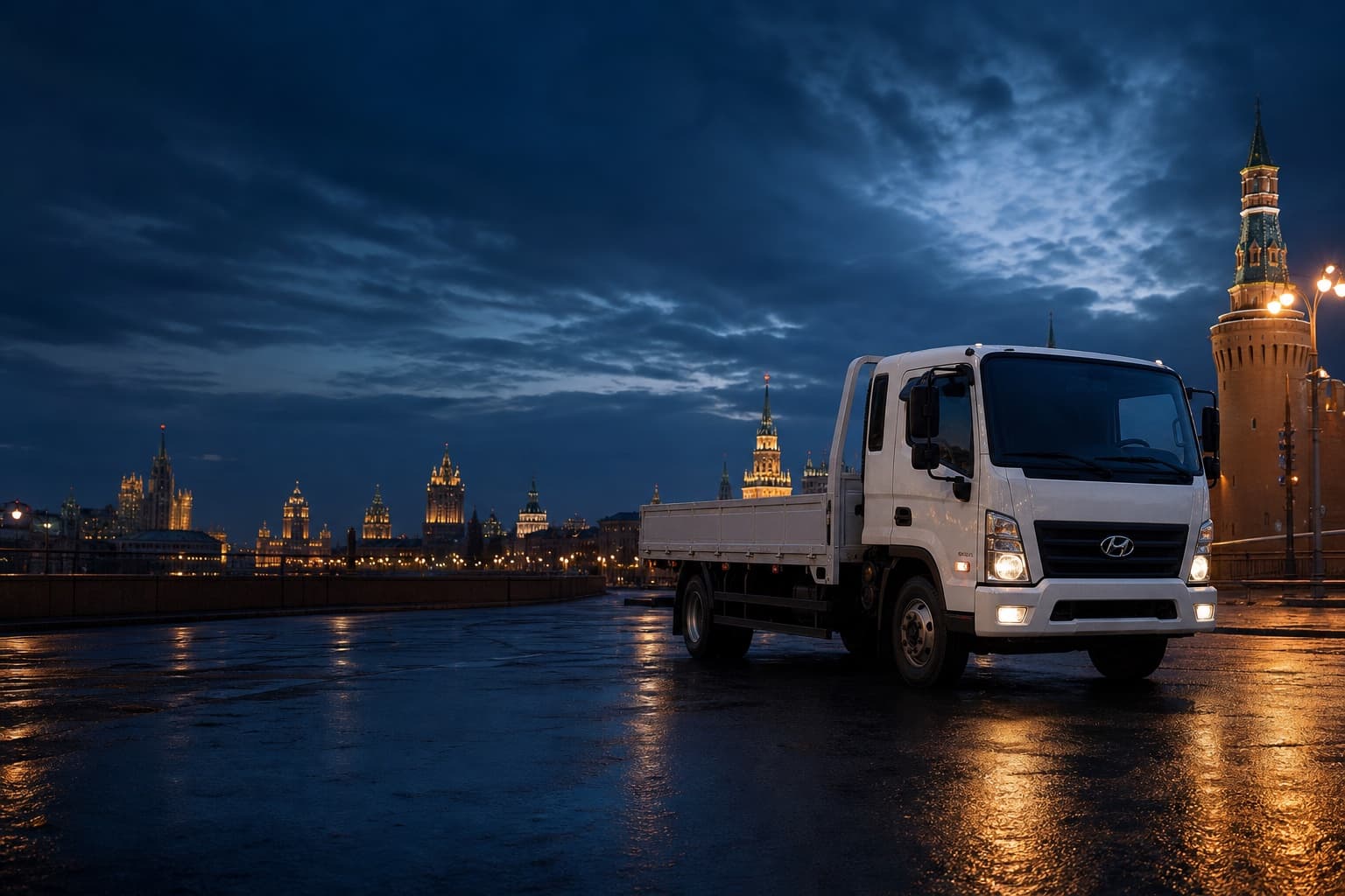 Пропуск на Hyundai HD в Москву